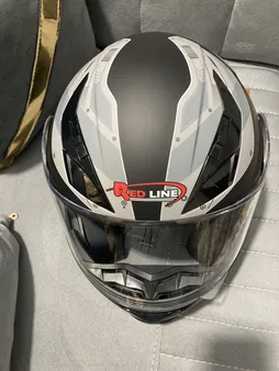 کلاه کاسکت ردلاین مدل 939 MATT BLACK/ Grey Robot