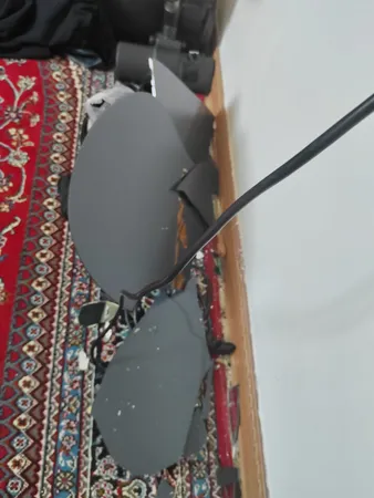 آینه دکوراتیو مدل نامتقارن کد 120