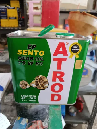 روغن گیربکس خودرو آترود مدل 75w80 Sento حجم 2.5 لیتر