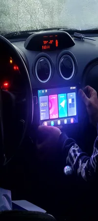 مانیتور خودرو راک مدل اندروید(4+64) مناسب برای رانا