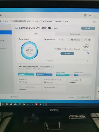 اس اس دی اینترنال PCIe Gen4 x4 سامسونگ مدل PRO 990 ظرفیت 1 ترابایت