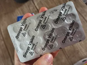 تجریه خرید کپسول امگا ویژن بسته 60 عددی