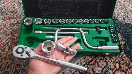 مجموعه 24 عددی آچار بکس هنس مدل 4624-6MT