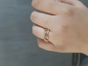 تجریه خرید انگشتر طلا 18 عیار زنانه سهی مدل DR35-8