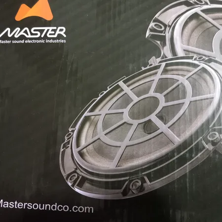 بلندگو جلو خودرو مستر مدل MR-2066 سایز 6 اینچ بسته دو عددی