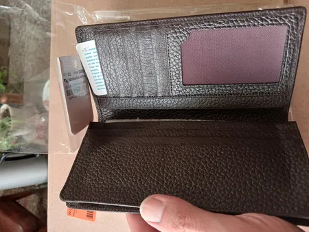 کیف پاسپورتی مردانه چرم مشهد مدل D5068