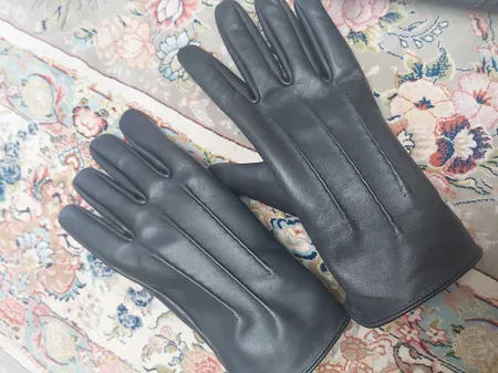 دستکش مردانه پاتن چرم آفتاب مدل R 409