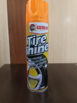 اسپری تمیز کننده و براق کننده لاستیک خودرو گتسان مدل G-7130 حجم 500 میلی لیتر