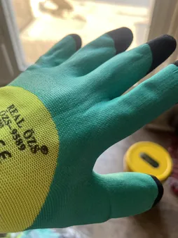 دستکش کار او زد اس کد 9589