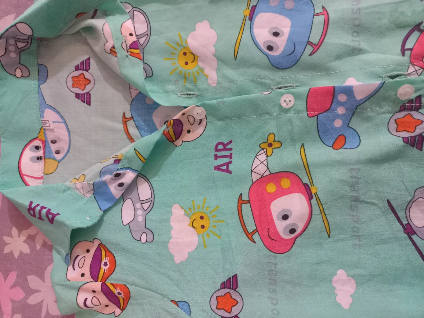 پیراهن پسرانه مدل نخی کد 2424