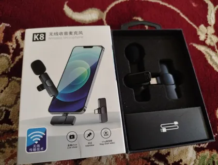 میکروفن مدل یقه ای کد K8 TYPE-C