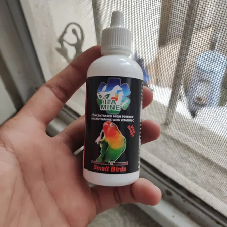 محلول مولتی ویتامین پرندگان کوچک ویتاماین مدل SMLBRD حجم 60 میلی لیتر