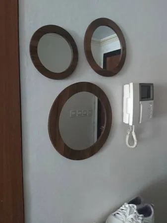 آینه  الف مدل  گرد دلسا کد 321 مجموعه 3 عددی