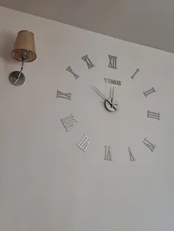 ساعت دیواری دکوراتیو مدل طرح رومی سایز 120