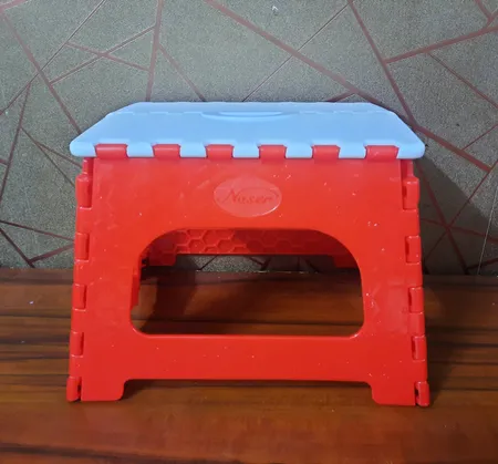 صندلی تاشو ناصر پلاستیک مدل Simple سایز کوچک