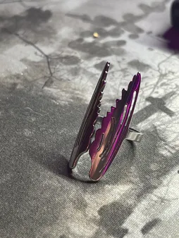 انگشتر مدل بال فرشته کد A100