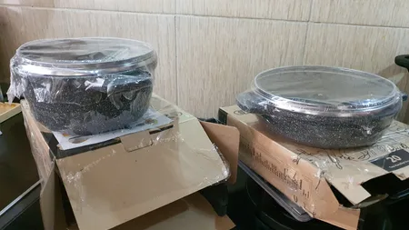 تابه پیلو مدل HAPPY SNOW دو دسته سایز 18