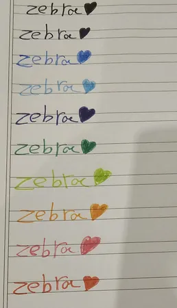 روان نویس 0.5 میلی متری زبرا مدل Sarasa Clip بسته 10 عددی