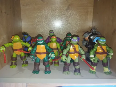 اکشن فیگور مدل لاکپشت های نینجا بسته 4 عددی