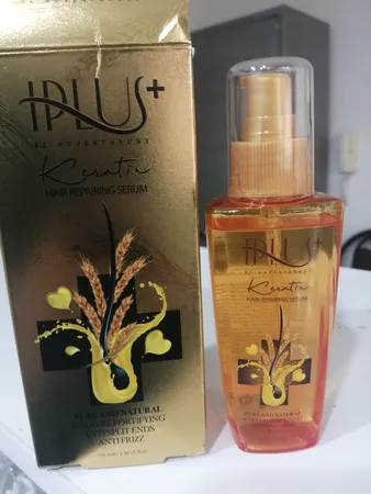 سرم مو آی پلاس مدل KERATIN حجم 100 میلی لیتر