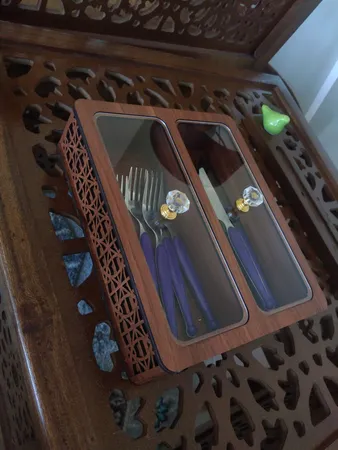 جای کارد و چنگال مدل یاس