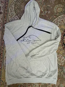 هودی زنانه طرح Not Today کد S361