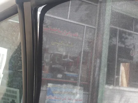 آفتابگیر شیشه خودرو سلیمی کد 32147 مناسب برای تیبا 2 مجموعه 4 عددی