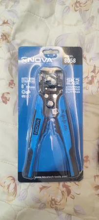 انبر سیم لخت کن اتوماتیک نووا مدل 8058 سایز 8 اینچ