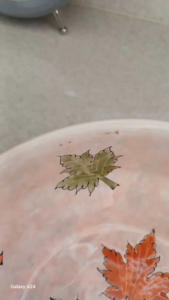 کاسه سالاد خوری مدل پاییزی