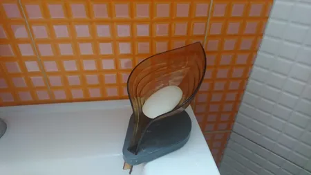 جا صابونی طرح گلبرگ مدل H109