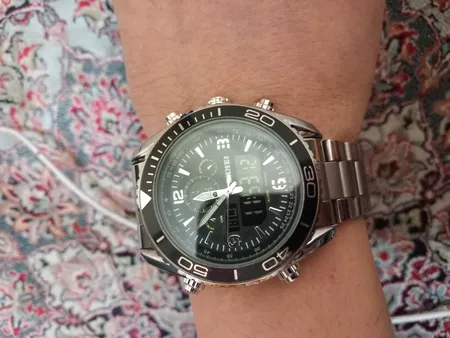 ساعت مچی عقربه ای مردانه  کوارتز اسکمی مدل 1600S