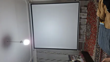 پرده نمایش برقی پروژکتور اسکوپ سایز 250cm