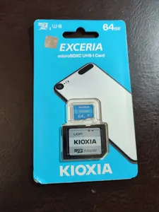تجریه خرید کارت حافظه‌ microSDHC کیوکسیا مدل Exceria کلاس 10 استاندارد UHS-I U1 سرعت 100MBps ظرفیت 64 گیگابایت به همراه آداپتور SD