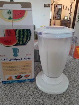 پارچ یدکی مخلوط کن مدل تکساز مناسب برای مخلوط کن مولینکس 1،2،3