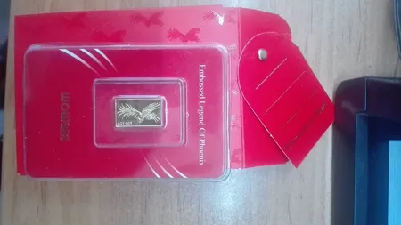 شمش طلا 24 عیار ایران شمش طرح سیمرغ کد 1