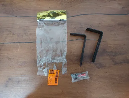 پایه نگهدارنده طبقه دیواری مدل SL11 بسته دو عددی