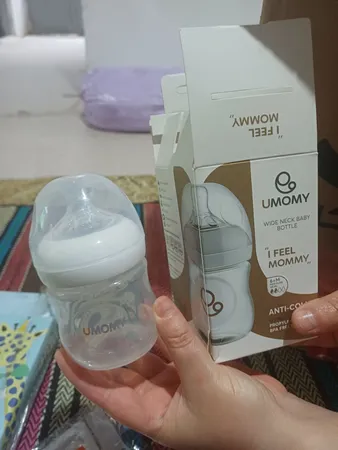 شیشه شیر یومامی مدل دهانه عریض حجم 125 میلی لیتر