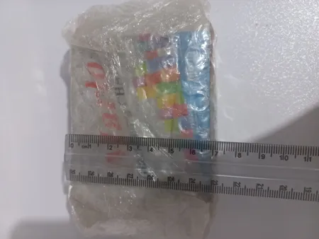 گچ رنگی مارلو مدل رنگینک بسته 12 عددی