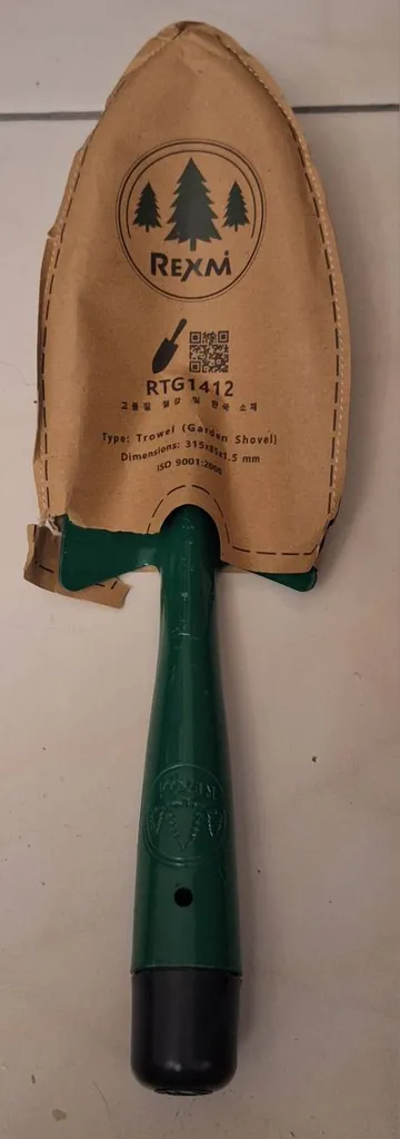 بیلچه باغبانی دسته پلاستیکی رکسمی مدل RTG-1414