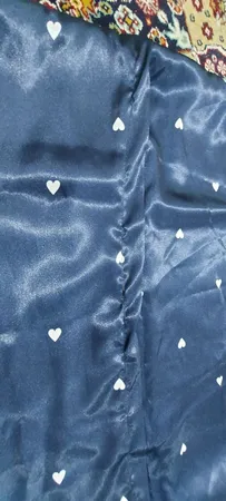 رو بالشی مدل ساتن ابریشم طرح قلب