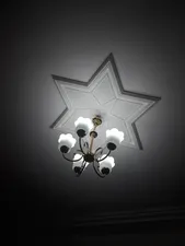 تجریه خرید لوستر چشمه نور 5 شعله کد A856/5-O  