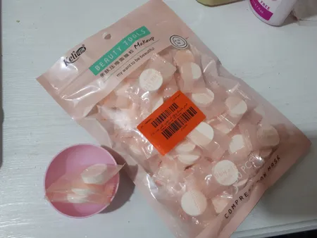 قرص ماسک ورقه ای صورت کلی مدل k50 بسته 50 عددی