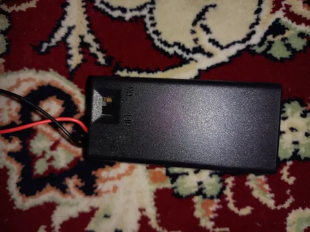 جا باتری کتابی مدل درب دار