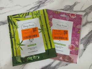 تجریه خرید ماسک صورت دیپ سنس مدل بامبو و درخت چای مناسب پوست چرب و مختلط حجم 25 میلی لیتر