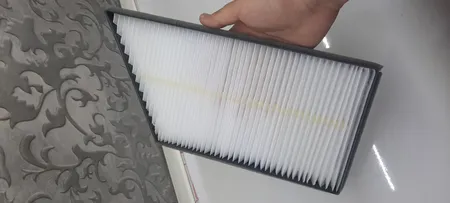 فیلتر کابین فیلتر دم مدل ساده  کد 206J1401 مناسب برای پژو 206