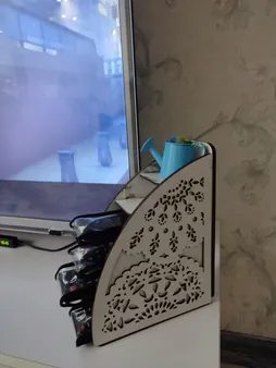 جا کنترلی اس ای دکور مدل گل 01 ظرفیت 6 عدد