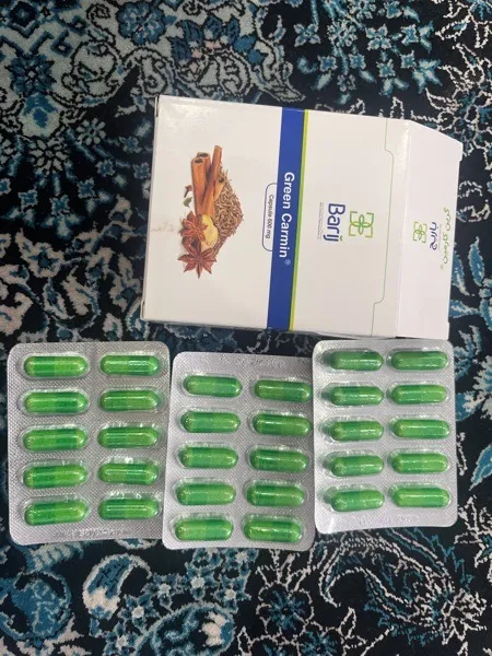 کپسول گرین کارمین باریج اسانس بسته 30 عددی