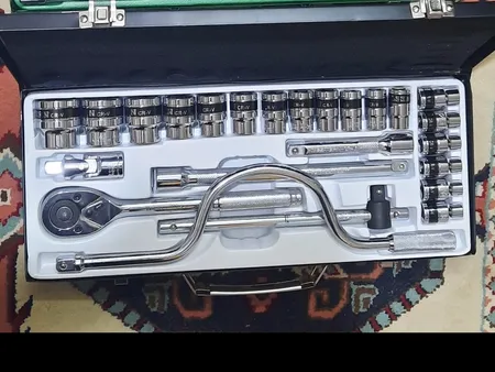 مجموعه 25 عددی آچار و سری بکس وسترن مدل WSN-S