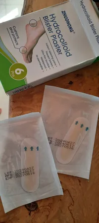 چسب ضد تاول زوهانگ مدل هیدروکلوئید بسته 6 عددی