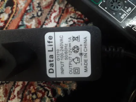 آداپتور مودم 12 ولت 1 آمپر کد TP